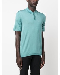 Polo turquoise Roberto Collina