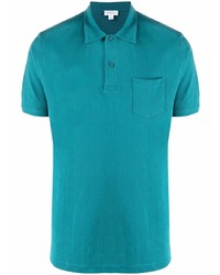 Polo turquoise Sunspel