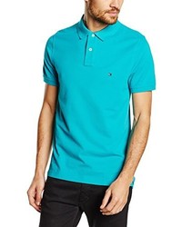 Polo turquoise TOMMY HILFIGER MENSWEAR