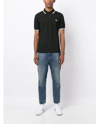 Polo vert foncé Fred Perry