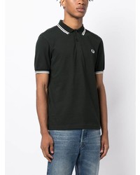 Polo vert foncé Fred Perry