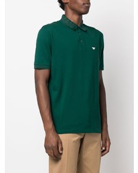 Polo vert foncé Emporio Armani