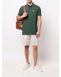 Polo vert foncé Barbour