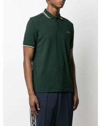 Polo vert foncé Fred Perry