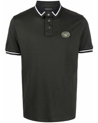 Polo vert foncé Emporio Armani