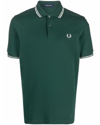 Polo vert foncé Fred Perry