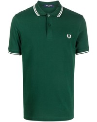 Polo vert foncé Fred Perry