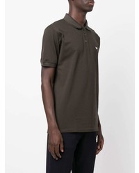 Polo vert foncé Emporio Armani