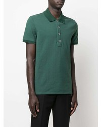 Polo vert foncé Balmain