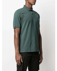 Polo vert foncé Stone Island