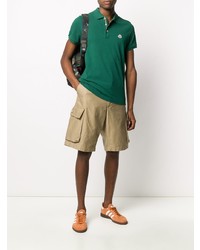 Polo vert foncé Moncler