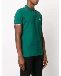 Polo vert foncé Moncler