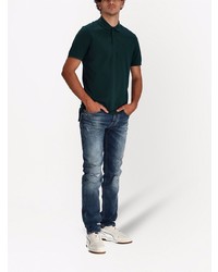 Polo vert foncé BOSS