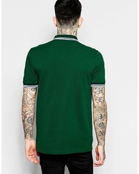 Polo vert foncé Fred Perry