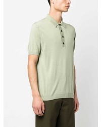 Polo vert menthe Low Brand