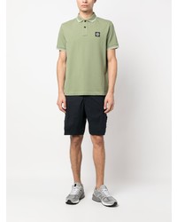 Polo vert menthe Stone Island