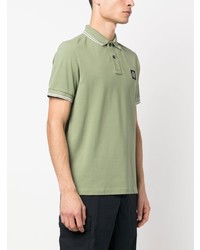 Polo vert menthe Stone Island