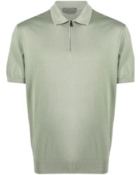 Polo vert menthe Corneliani