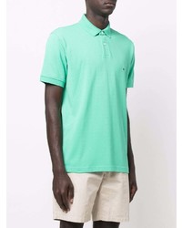 Polo vert menthe Tommy Hilfiger