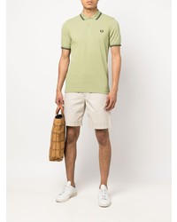 Polo vert menthe Fred Perry