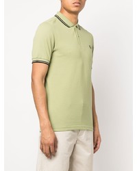 Polo vert menthe Fred Perry