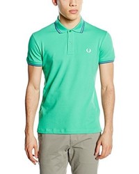 Polo vert menthe Fred Perry