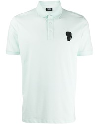 Polo vert menthe Karl Lagerfeld