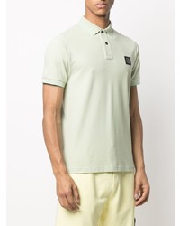 Polo vert menthe Stone Island