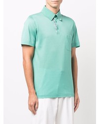 Polo vert menthe Brioni