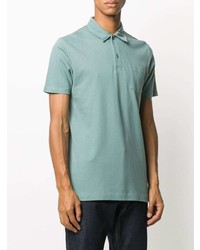 Polo vert menthe Sunspel