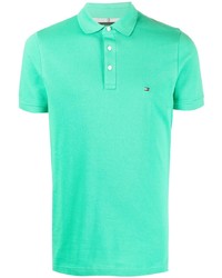 Polo vert menthe Tommy Hilfiger