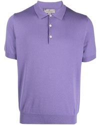 Polo violet clair Canali