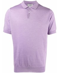 Polo violet clair John Smedley