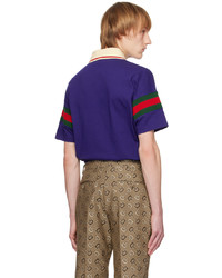 Polo violet Gucci