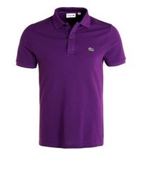 Polo violet Lacoste
