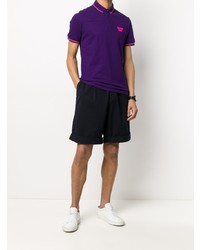 Polo violet Emporio Armani