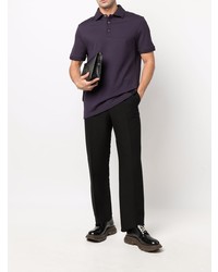 Polo violet Salvatore Ferragamo