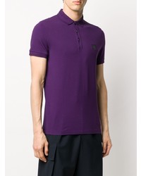 Polo violet BOSS