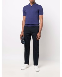 Polo violet Canali