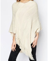 Poncho beige B.young