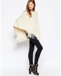 Poncho beige B.young