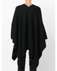 Poncho en tricot noir MICHAEL Michael Kors