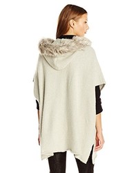 Poncho gris French Connection