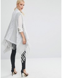 Poncho gris Jessica Wright