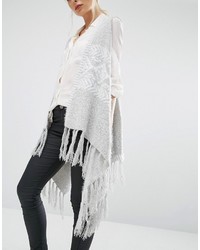 Poncho gris Jessica Wright