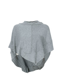 Poncho gris Greg Lauren