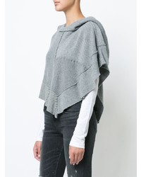 Poncho gris Greg Lauren