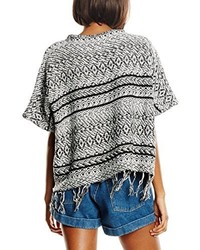 Poncho multicolore Only