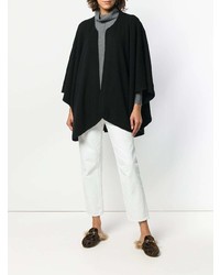 Poncho noir Philo-Sofie