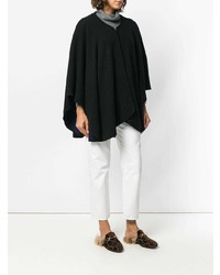 Poncho noir Philo-Sofie